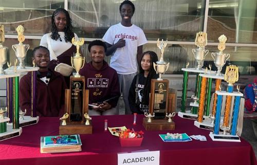 Academic Games members posing